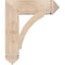 Ekena Millwork Thorton Arts & Crafts Smooth Bracket, Douglas Fir, 5 1/2"W x 22"D x 26"H BKT06X22X26THR03SDF - alternate 4